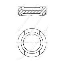 MOTOR PİSTON SEGMAN 0.50 GOLF 1.6 16V-PASSAT-JETTA-A3 BFQ-ALZ-BGU 81.51 033PI00020101 - MAHLE