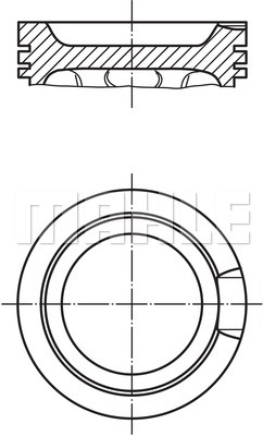 MOTOR PİSTON SEGMAN A3-TT 1.3 QUATTRO 98-06 LEON 1.8 T 02-06 81.51mm - MAHLE