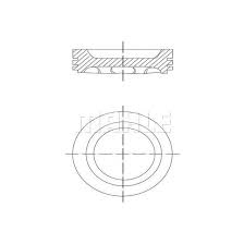 MOTOR PİSTON SEGMAN 0.40 P206-207-307-PARTNER-C3-BERLINGO 1.6ie 8VTU5-JPL4 00 78.90 031PI00088101 - MAHLE