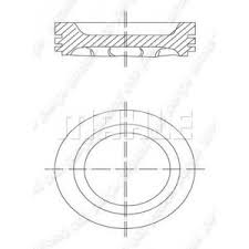 MOTOR PİSTON SEGMAN STD P206-207-307-PARTNER-C3-BERLINGO 1.6ie 8VTU5-JPL4 00 78.50 031PI00088100 - MAHLE