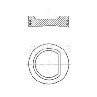 MOTOR PİSTON SEGMAN STD CADDY-GOLF-POLO 1.4 AEX 76.50 - MAHLE