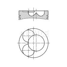 x MOTOR PİSTON SEGMAN STD CADDY III-GOLF V-VI-JETTA III-A3-A4-TOLEDO-OCTAVIA 2.0TDI 1.2 SİLİN 81 - MAHLE