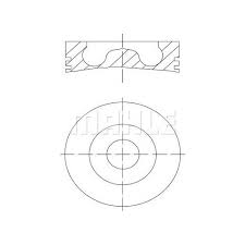 MOTOR PİSTON SEGMAN STD JETTA-PASSAT 2.0 TDI BKP-BKD-BMA 81.00 028PI0000210086 - MAHLE