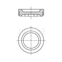 MOTOR PİSTON SEGMAN STD LGN-MGN-SCENIC 2.0 8V F3R 82.70 - MAHLE