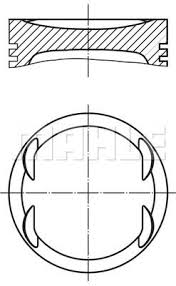 MOTOR PİSTON SEGMAN 0.50 ASTRA-VECTRA-CORSA-TIGRA 1.6 X XE-XEL 79.50 011PI0006910286 - MAHLE