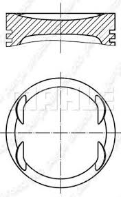 MOTOR PİSTON SEGMAN STD ASTRA-VECTRA-CORSA-TIGRA 1.6 X XE-XEL 79.00 011PI0006910086 - MAHLE