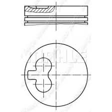 MOTOR PİSTON SEGMAN 0.60 DOBLO 1.9 D 82.60 - MAHLE