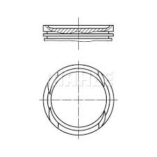 MOTOR PİSTON SEGMAN 0.60 PALIO-ALBEA-PUNTO 1.2 16V 71.40 - MAHLE