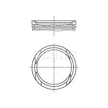 MOTOR PİSTON SEGMAN STD PALIO-ALBEA-PUNTO 1.2 16V 70.80 - MAHLE