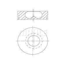 MOTOR PİSTON SEGMAN STD DUCATO-MASTER-MOVANO-BOXER 2.8 TD 94.40 3x2x2.5 009PI0005010086 - MAHLE