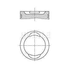 MOTOR PİSTON SEGMAN 0.40 PALIO 1.2 8V 71.20 - MAHLE