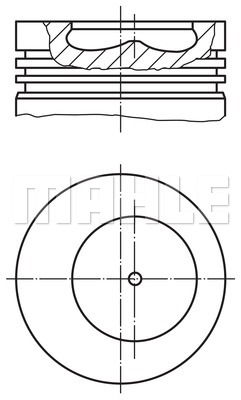 MOTOR PİSTON SEGMAN MASTER I 2.5 TD 89-98 93mm - MAHLE