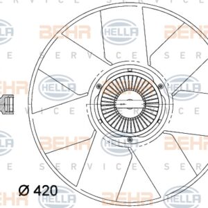 FAN MOTORU MASTER III-MOVANO B 2.3 DCİ-CDTİ 2010 - MAHLE