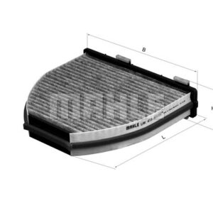 POLEN FILTRESI MERCEDES X204 W204 W212 C218 R231 KARBONLU - MAHLE