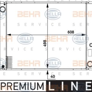 MOTOR SU RADYATORU 306D1 M57 D30 RANGE ROVER 3 L322 02 12 PREMIUM LINE - MAHLE