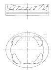 MOTOR PİSTON SEGMAN STD FOCUS-P308-P3008-P508-P5008-C4-DS5-DS4-1.6HDI-TDCI DV6C Euro5 - MAHLE