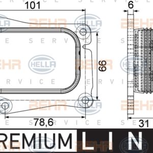 YAG SOGUTUCUSU MERCEDES M271 W203 W204 C209 W211 R171 - MAHLE