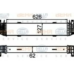 TURBOSARJ RADYATORU MERCEDES W204 S204 C204 W212 C207 A207 - MAHLE