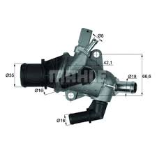 TERMOSTAT KOMPLE ALFA ROMEO 145 930 83C - MAHLE