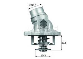 TERMOSTAT BMW E65 E66 E67 N67 - MAHLE