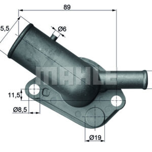 TERMOSTAT 87C KOMPLE TMPR 90-96 -TIPO 88-95 -SLX-UNO 70 89-95 1.4-1.4IE-1.6-1.6IE - MAHLE