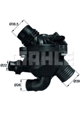 TERMOSTAT BMW X6 E71 E72 N52 N54 3.0 I - MAHLE