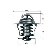 TERMOSTAT OPEL KADETT E T85 71C - MAHLE