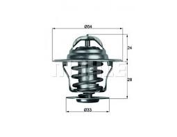 TERMOSTAT OPEL KADETT E T85 87C - MAHLE