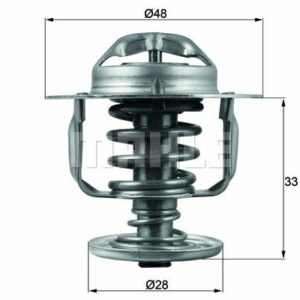 TERMOSTAT TOYOTA COROLLA E10 82C - MAHLE