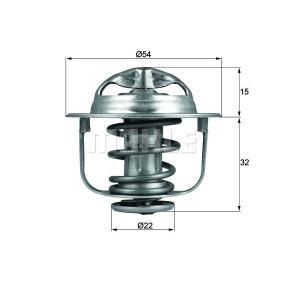 TERMOSTAT 89C COMBO-CORSA-C-MERIVA-ASTRA Y17DT - MAHLE