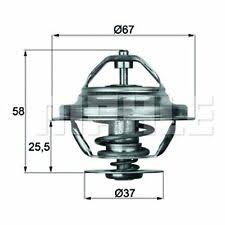 TERMOSTAT MERCEDES-BENZ SALOON W123 71C - MAHLE