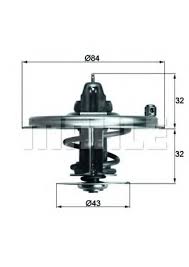 TERMOSTAT BMW E34 E38 M60 M73 - MAHLE