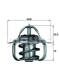 TERMOSTAT FORD FIESTA IV JA . JB 83C - MAHLE