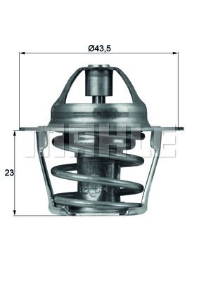 TERMOSTAT PEUGEOT J5 Bus 290P 83C - MAHLE