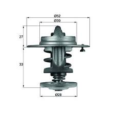 TERMOSTAT 83C ROVER 800 88-99 HIACE 95-98 - MAHLE