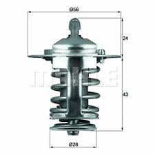 TERMOSTAT FIAT 126 126 70C - MAHLE