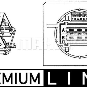 A/C-Gebl seregler und Widerstand CITROEN XSARA PICASSO - MAHLE