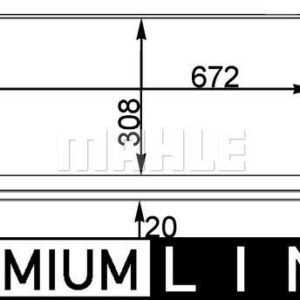 A/C-Kondensator FORD S-MAX / GALAXY - MAHLE