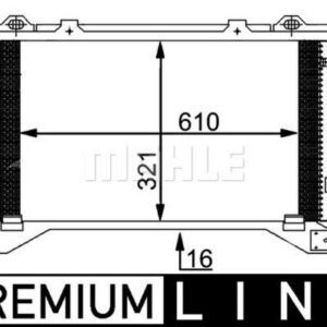 KLIMA RADYATORU MERCEDES E-CLASS W210 S210 - MAHLE