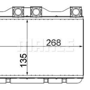 KALORIFER RADYATORU BMW E38 - MAHLE