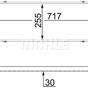 TURBOSARJ RADYATORU MERCEDES SPRINTER 901 905 96 06 . VW LT28-35-46 - MAHLE