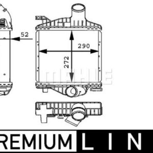 TURBOSARJ RADYATORU MERCEDES VITO W638 97 03 - MAHLE