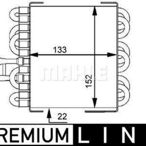 Kraftstoffkühler MB C-CL. W203 - MAHLE