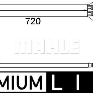 Ölkühler PORSCHE CAY./VW TOUAREG - MAHLE