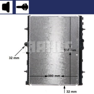 Kühlmittelkühler CITROEN C4 / C5 - MAHLE