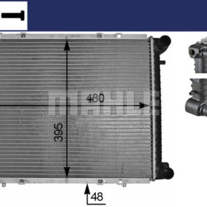 Kühlmittelkühler RENAULT 19 / TRAFIC II - MAHLE