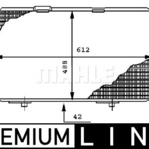 MOTOR SU RADYATORU MERCEDES W124 S124 - MAHLE