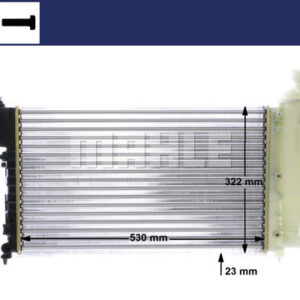 Kühlmittelkühler CITROEN SAXO - MAHLE