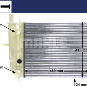 Kühlmittelkühler FIAT MAREA - MAHLE