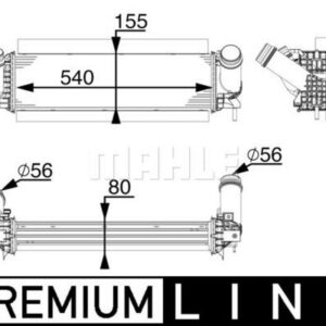 MOTOR SU RADYATORU MERCEDES AMG W176 C218 W212 W166 - MAHLE